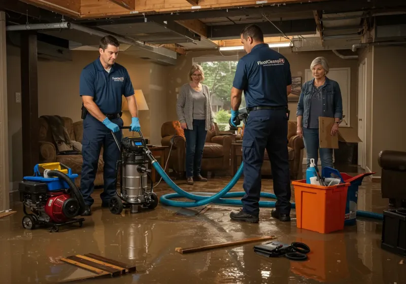 Basement Water Extraction and Removal Techniques process in Tryon, NC